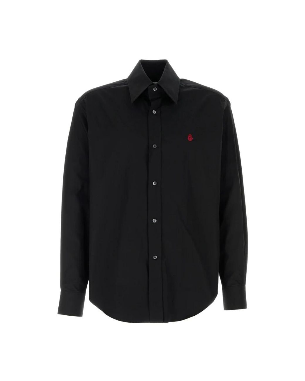 McQueen Black Casual Shirts for men