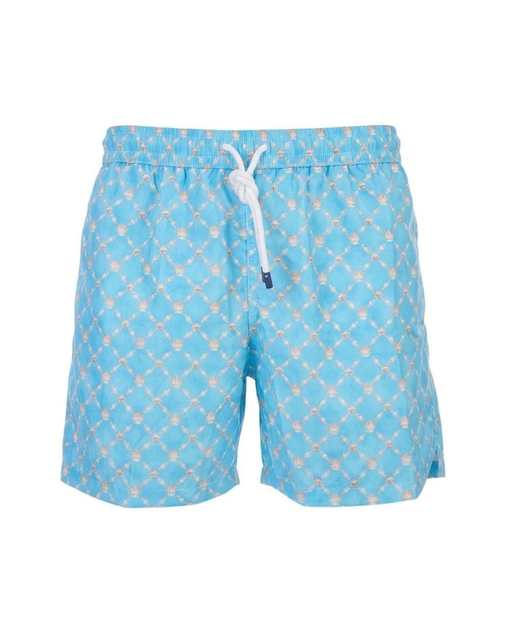 Fedeli Blue Beachwear for men
