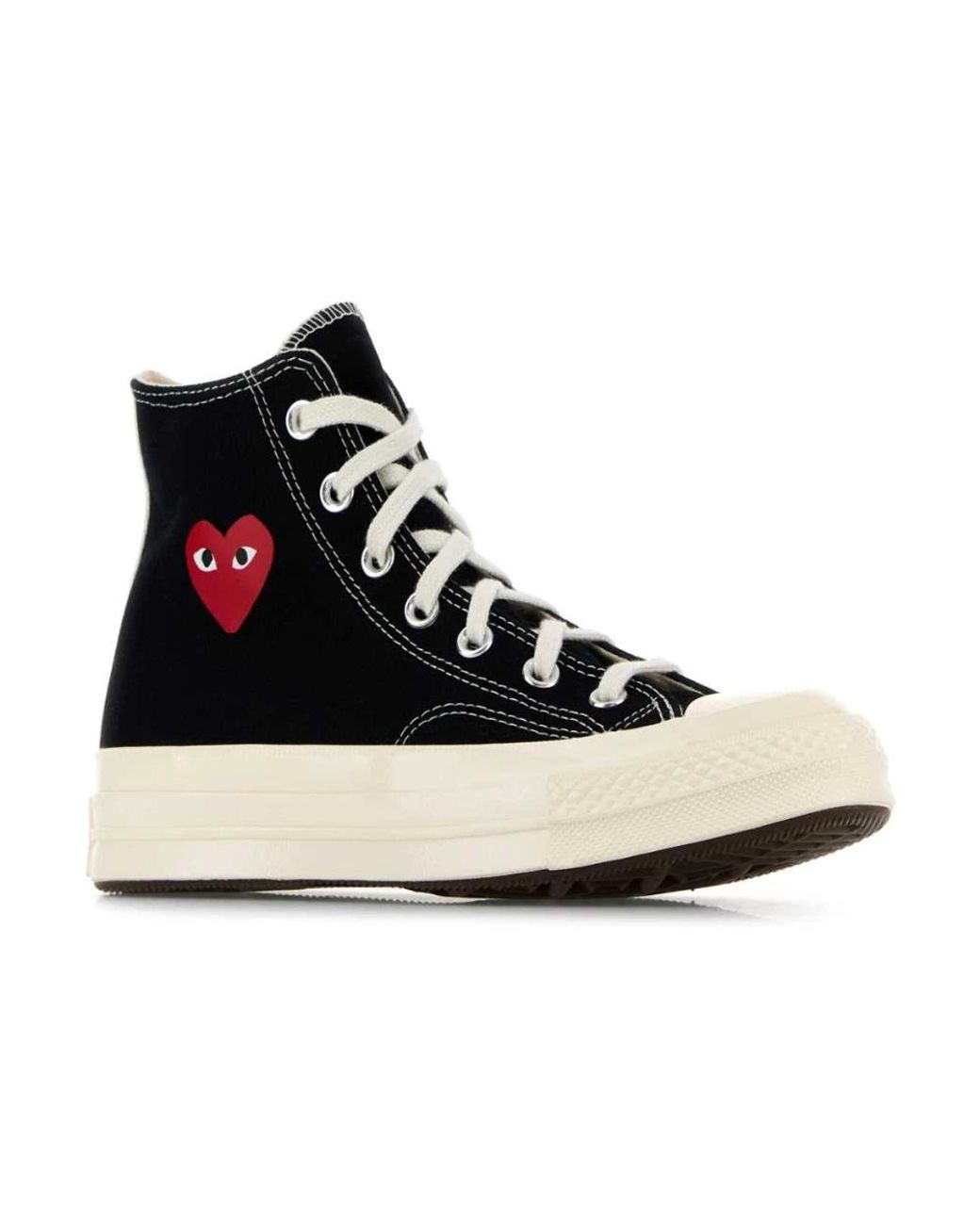 COMME DES GARÇONS PLAY Black Sneakers