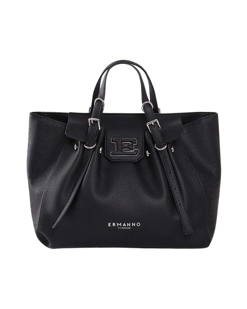 Ermanno Scervino Black Shopping Bags
