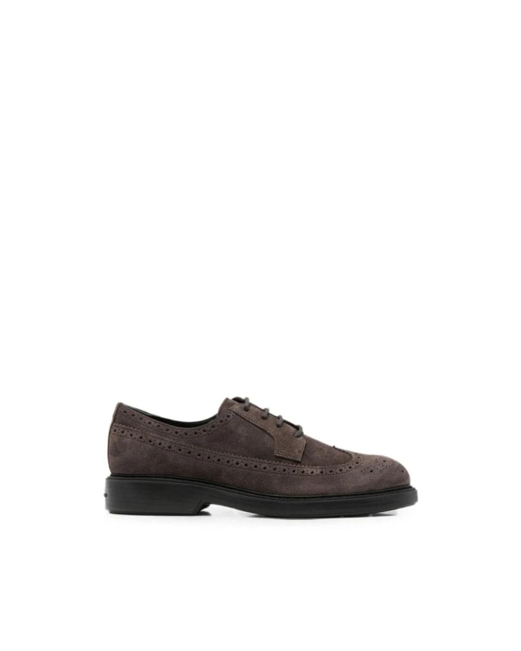 Hogan Black Laced Shoes for men
