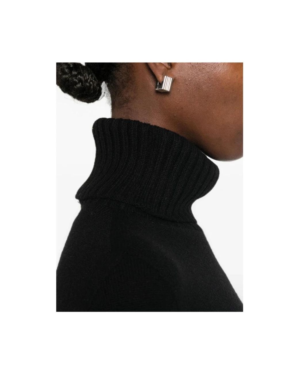 Aragona Black Cashmere Knitwear