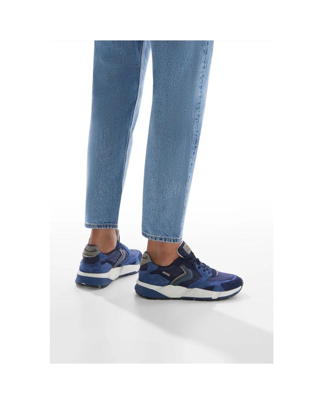Voile Blanche Blue Sneakers for men
