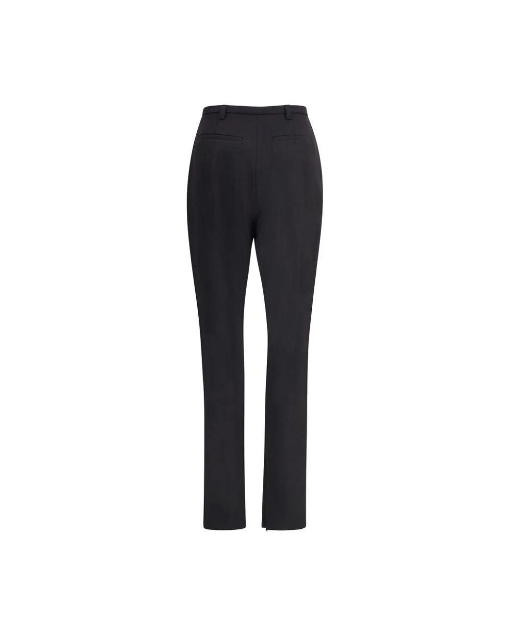 Thelatest Black Slim-Fit Trousers