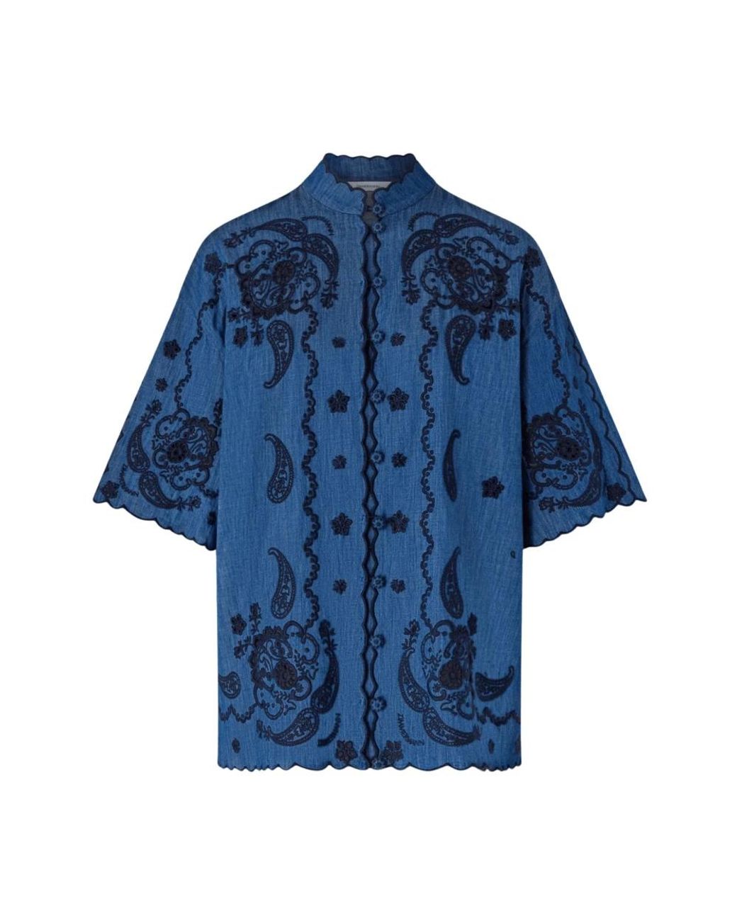 Denim Shirts Zimmermann de color Blue