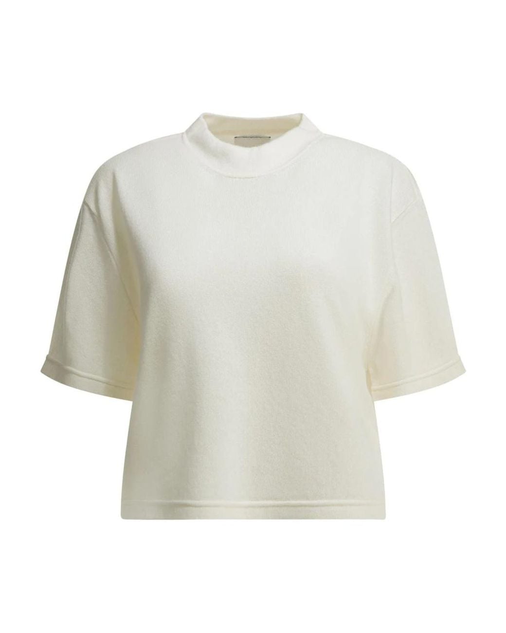 Sa Su Phi White Cashmere Knitwear