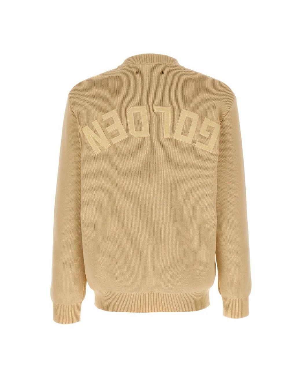 Golden Goose Deluxe Brand Natural Round-Neck Knitwear for men