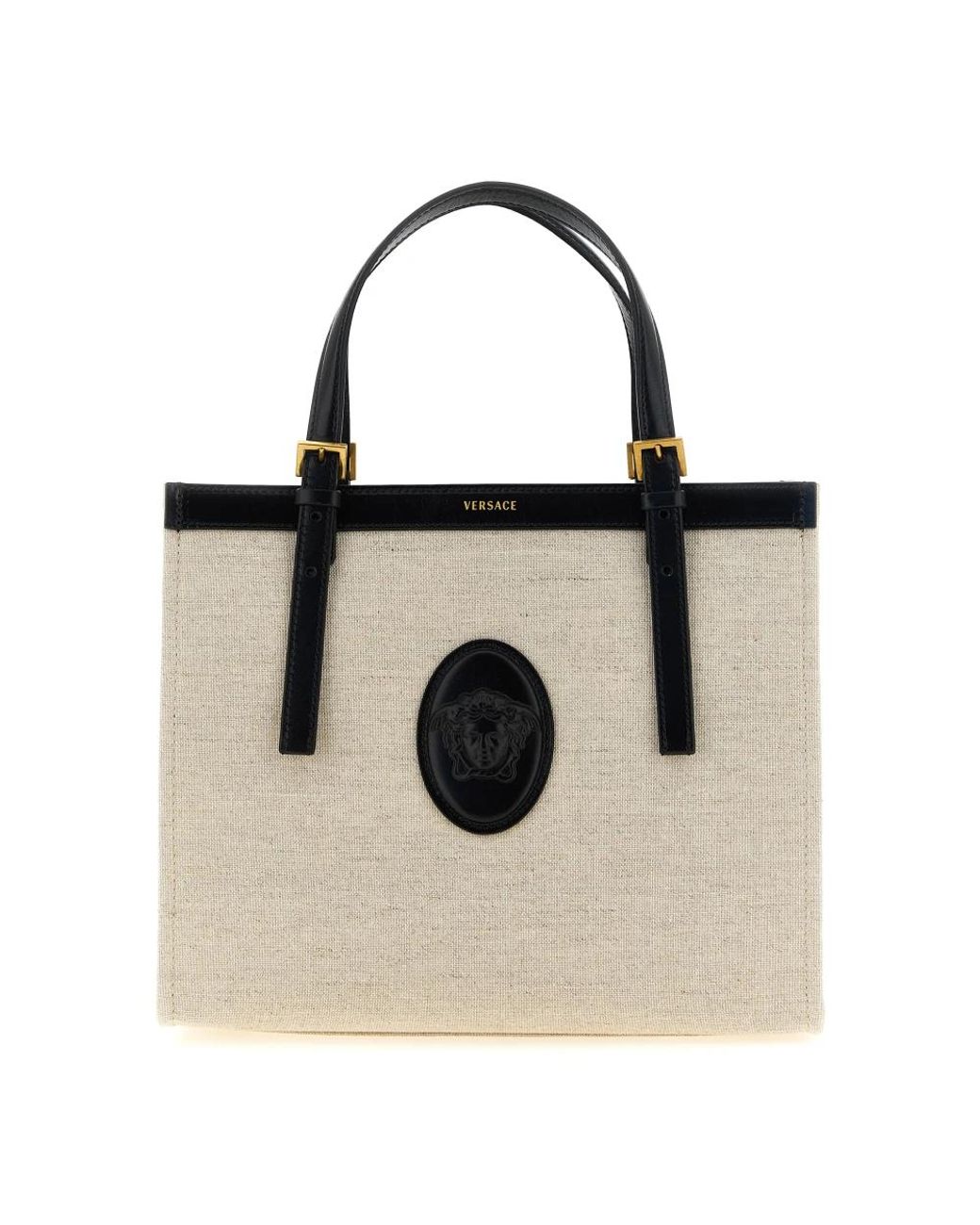 Versace Black Shopping Bags