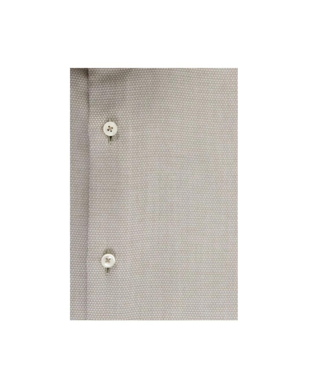 Boss Gray Formal Shirts for men