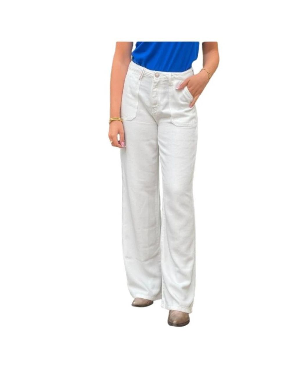 Islow Gray Wide Trousers