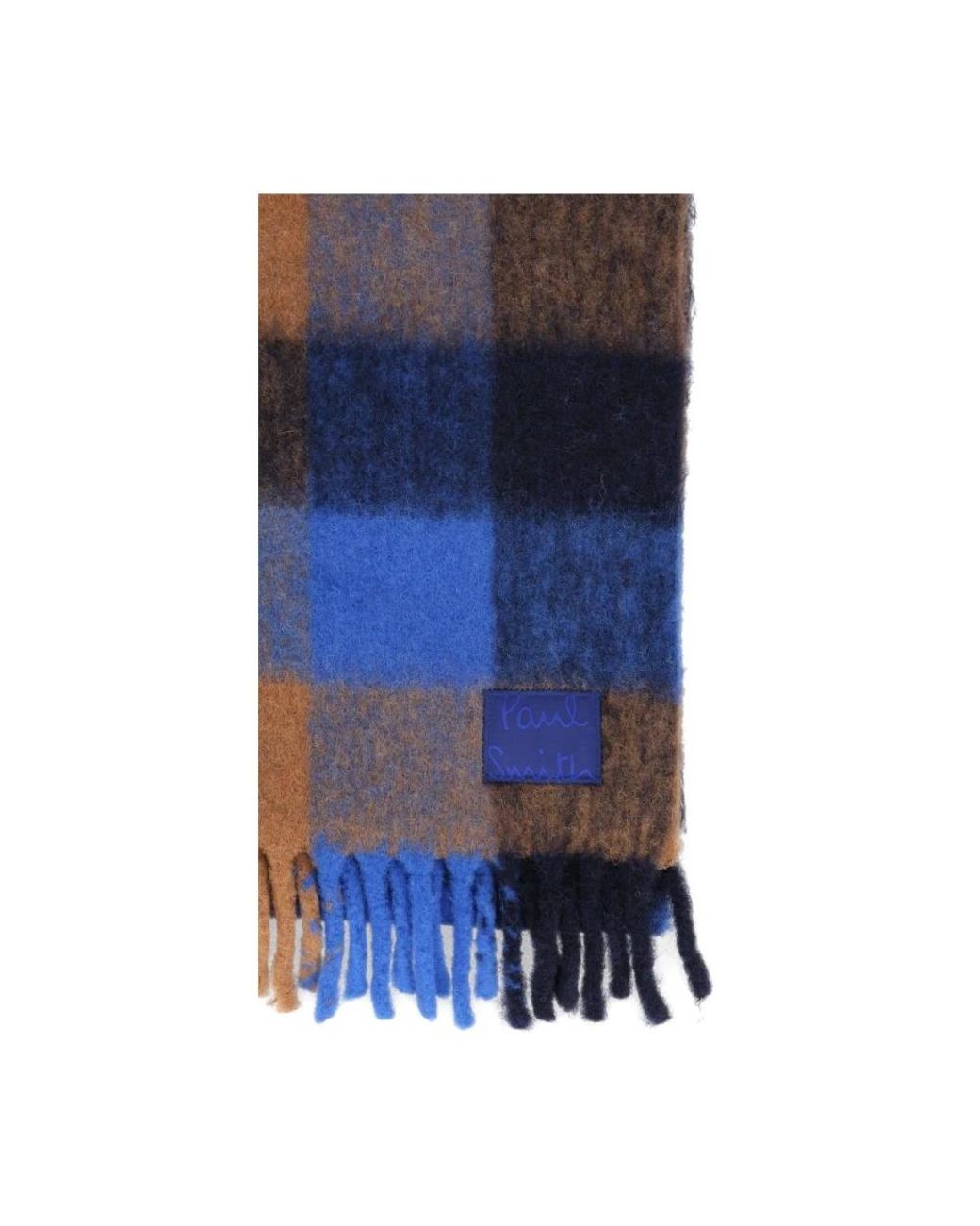 Paul Smith Blue Winter Scarves for men