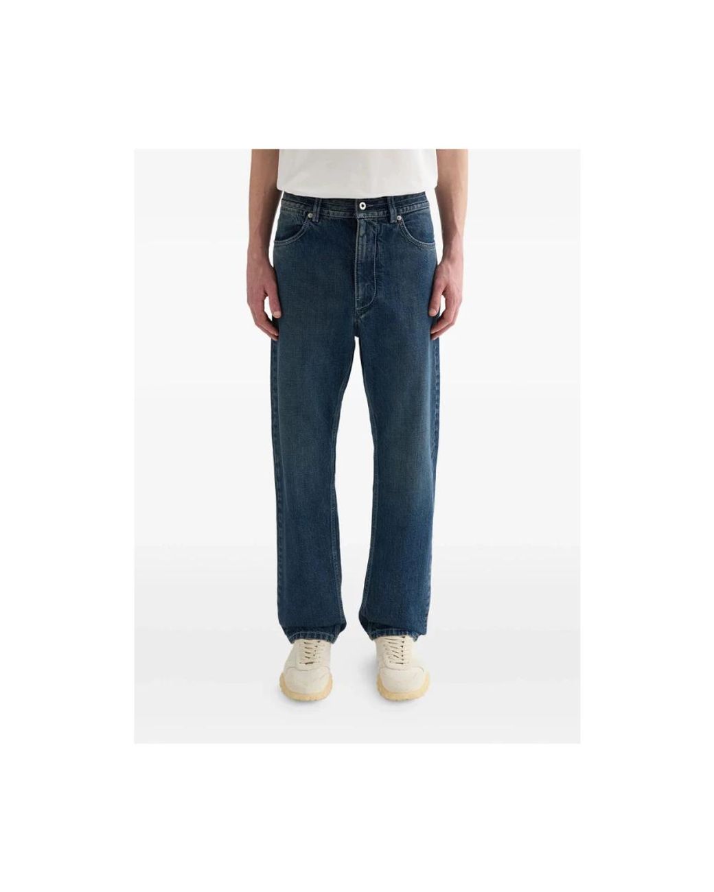 Jil Sander Blue Straight Jeans for men