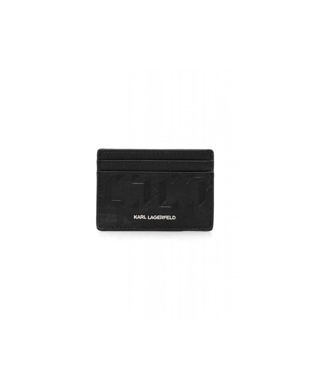 Wallets & Cardholders di Karl Lagerfeld in Black da Uomo