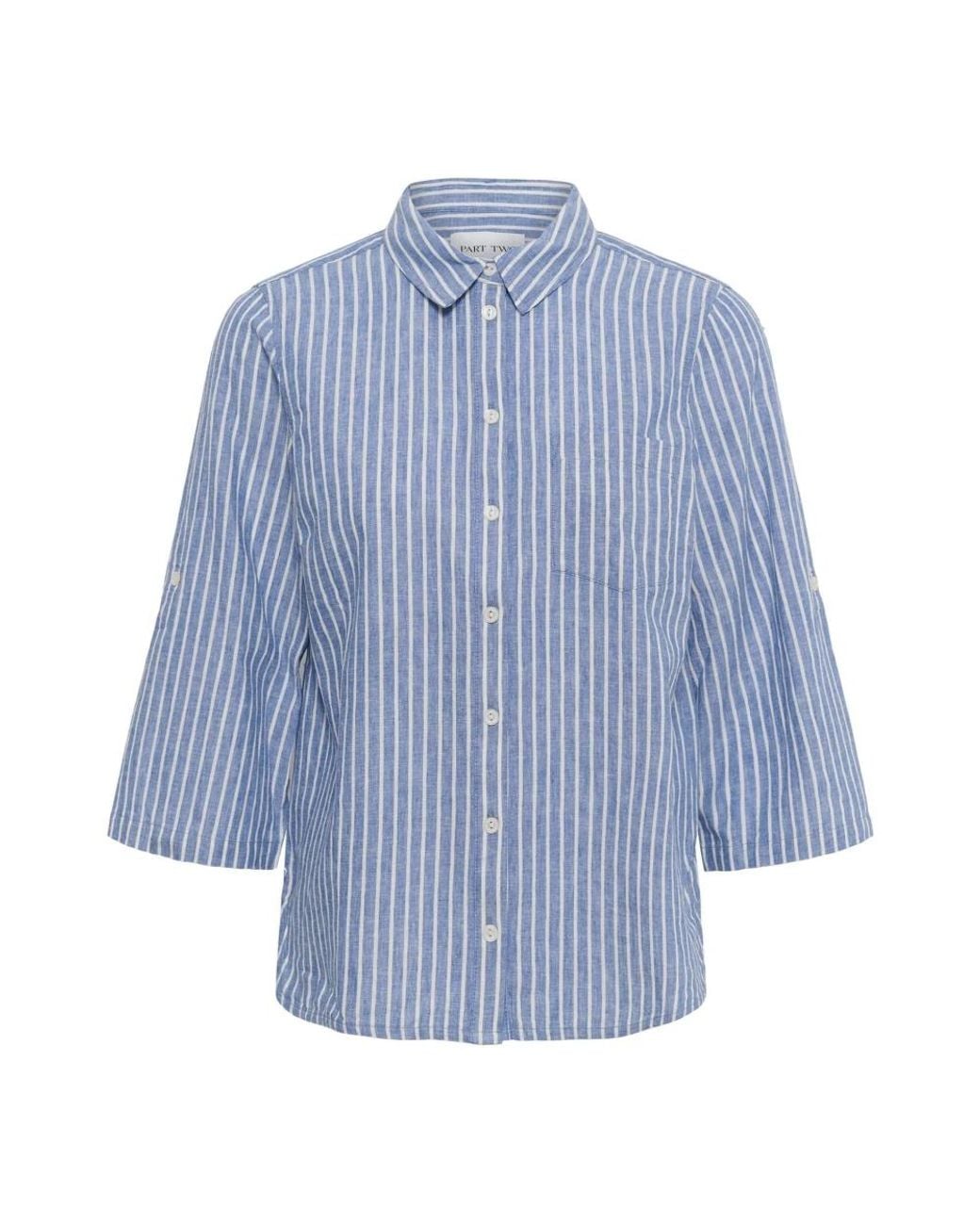 Shirts Part Two de color Blue