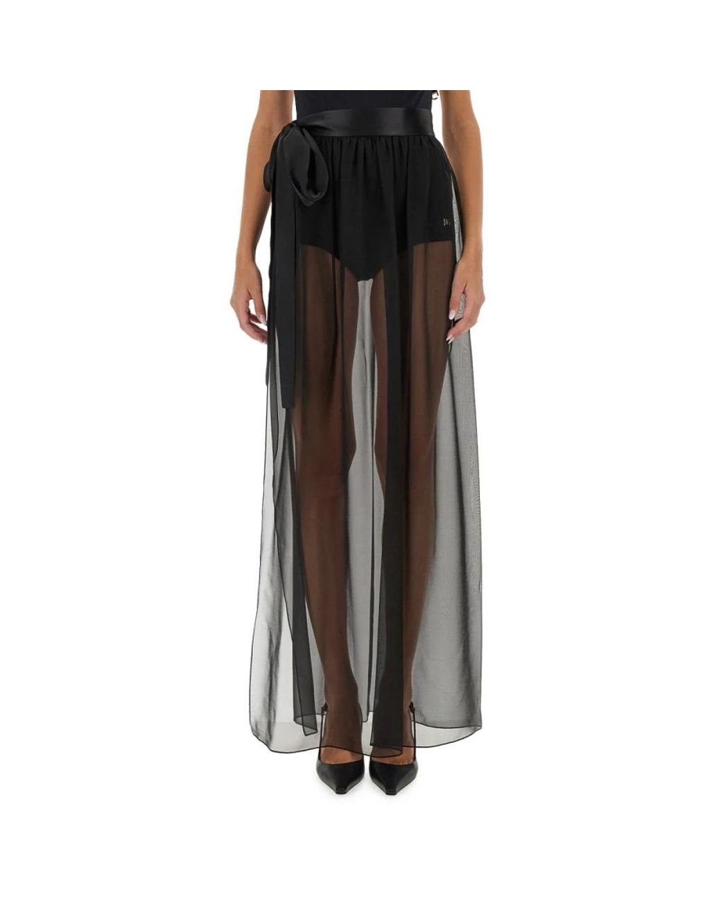 Dolce & Gabbana Black Maxi Skirts