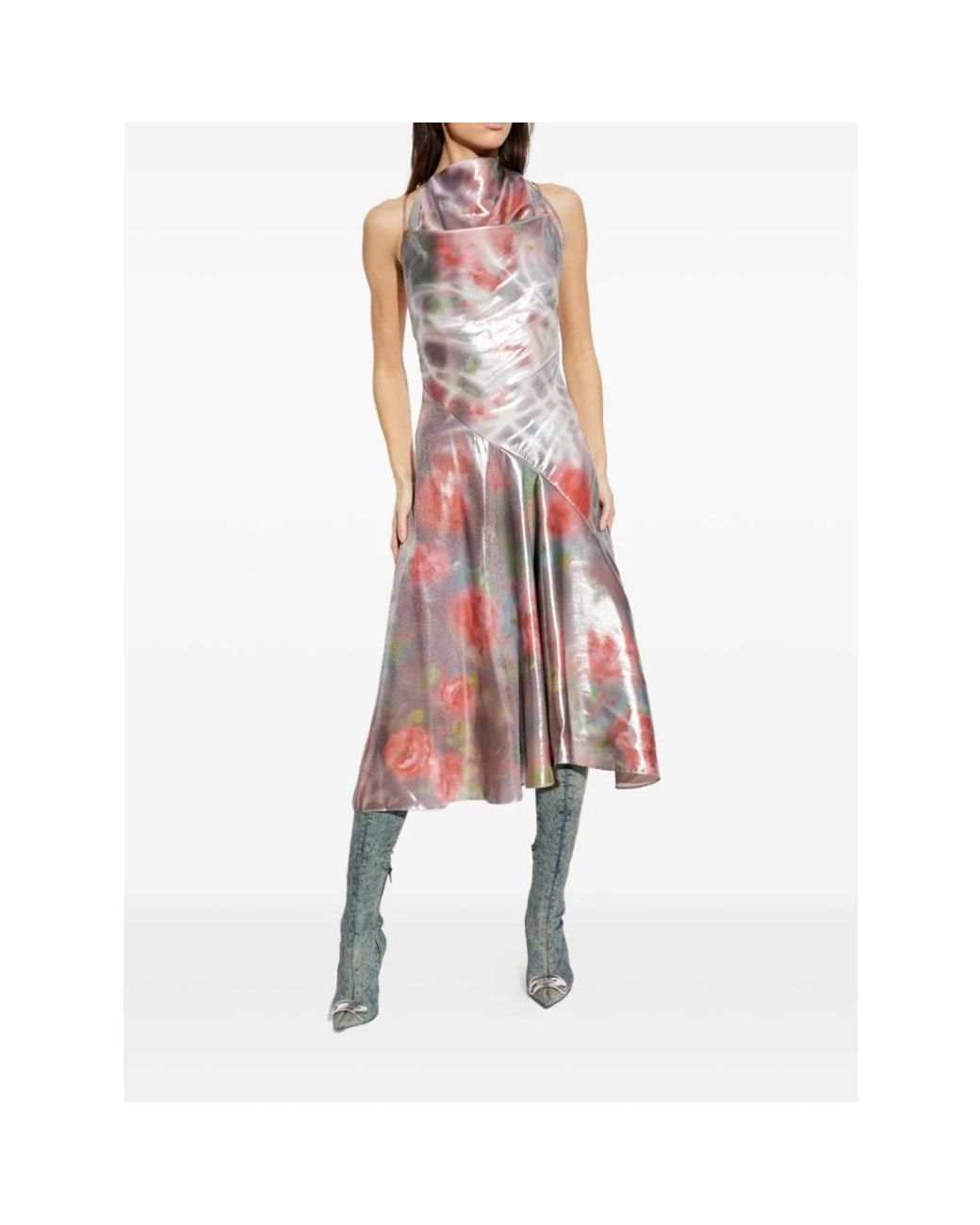 DIESEL Pink Party Dresses