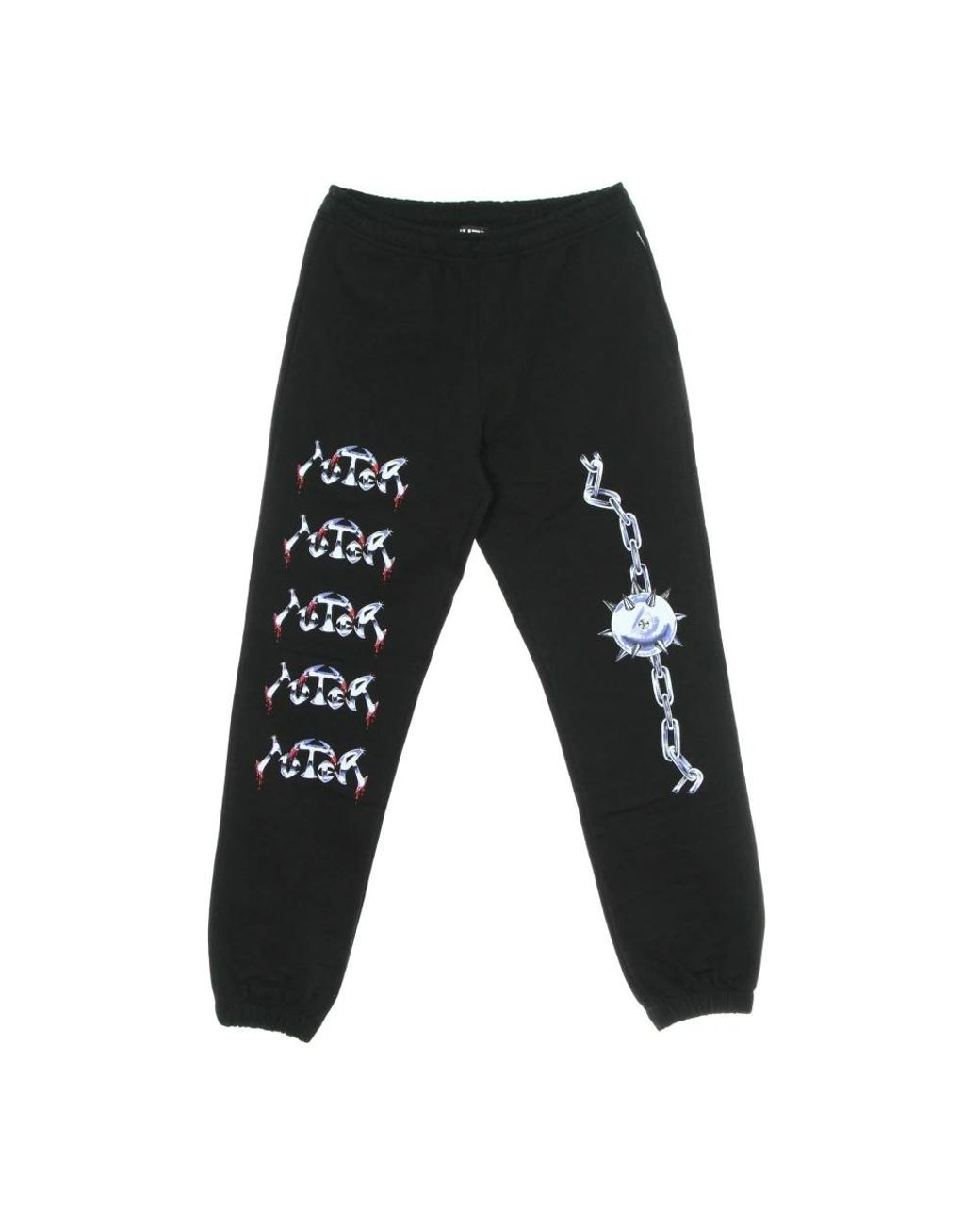Iuter Black Sweatpants for men