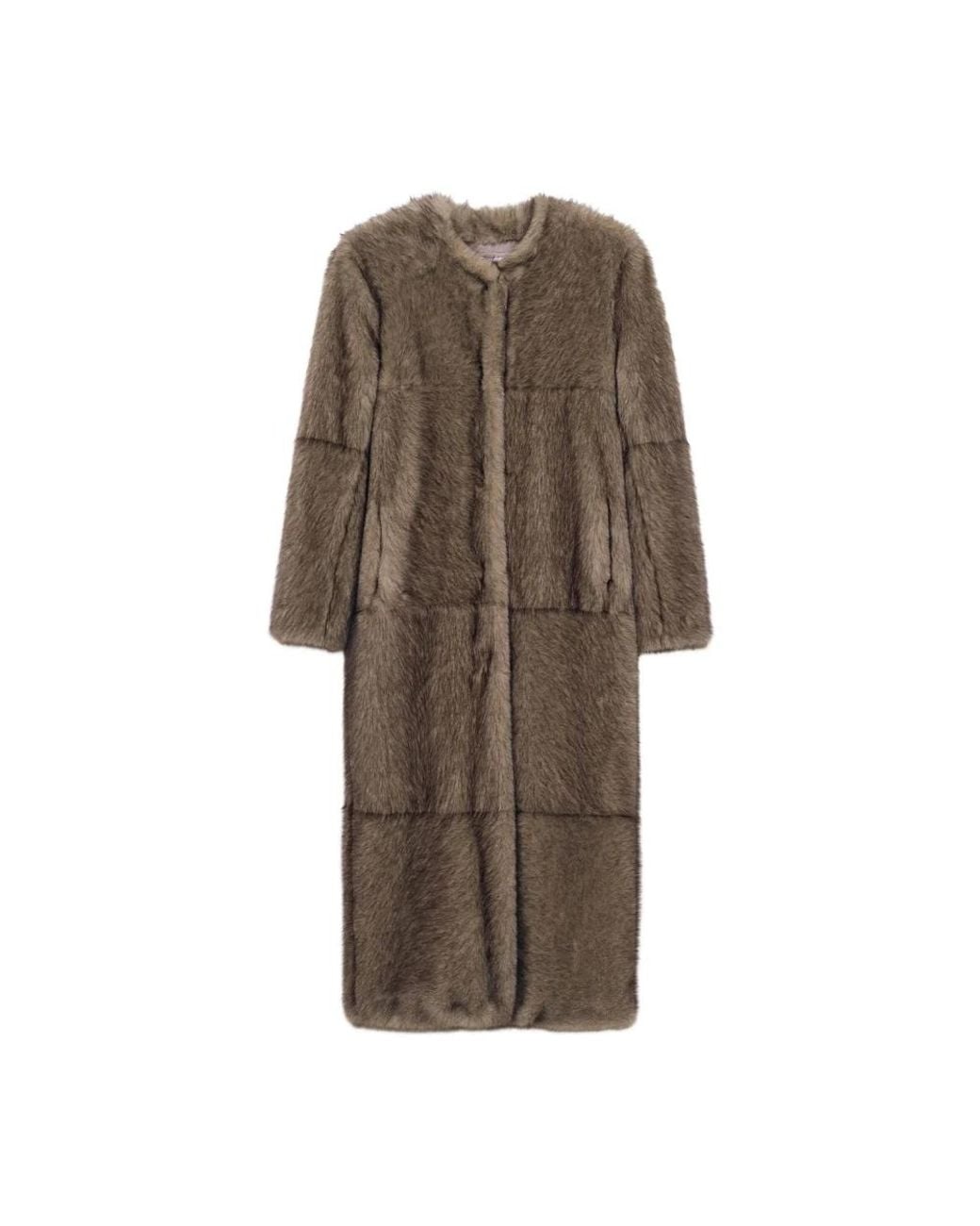 Single-Breasted Coats di Stand Studio in Brown