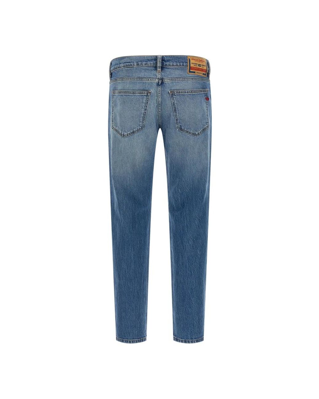 DIESEL Blue Loose Fit Jeans for men