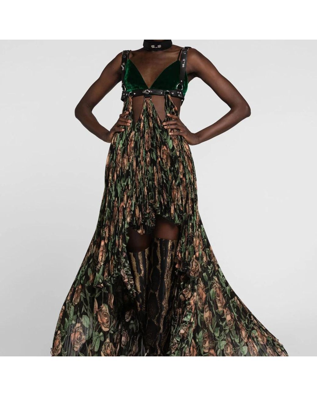 Roberto Cavalli Multicolor Gowns