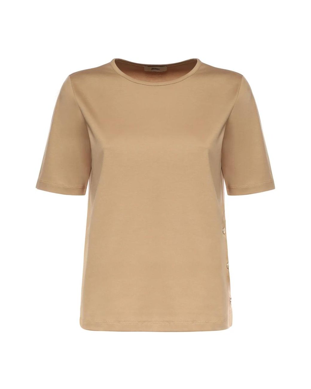 T-Shirts Herno de color Natural