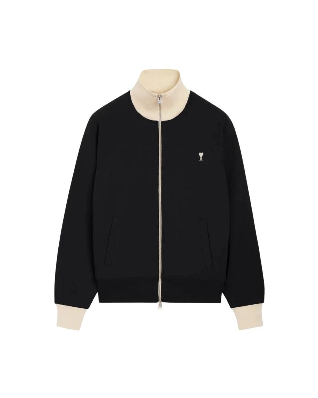 Zip-Throughs di AMI in Black da Uomo