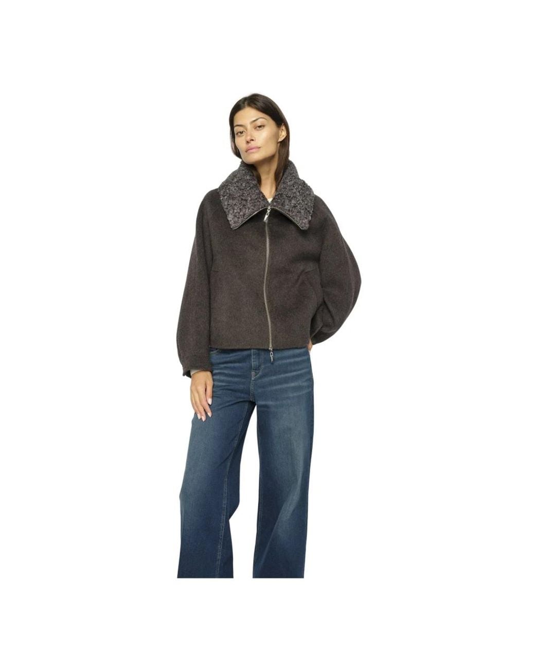 Mos Mosh Black Faux Fur & Shearling Jackets