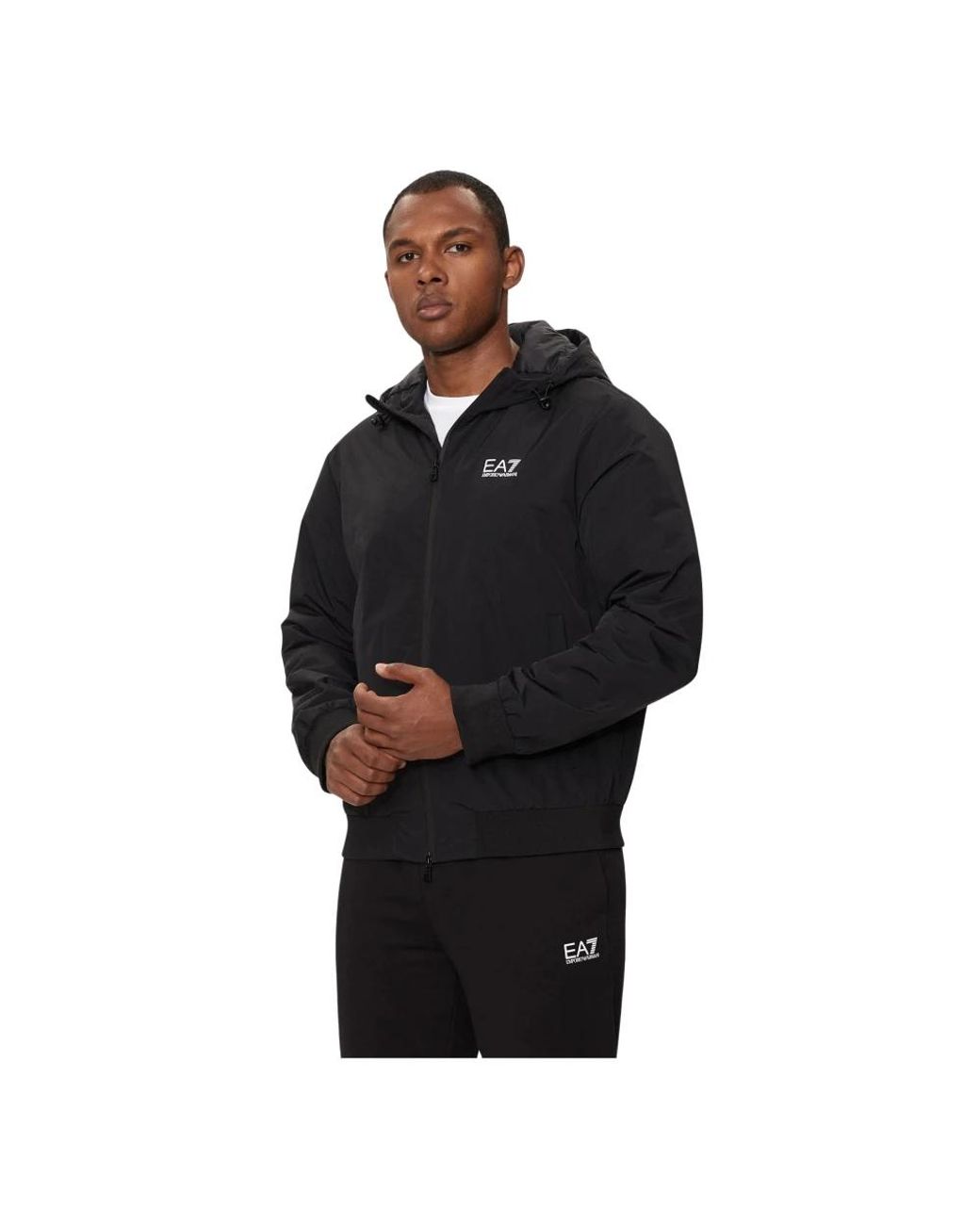 Light Jackets EA7 pour homme en coloris Black