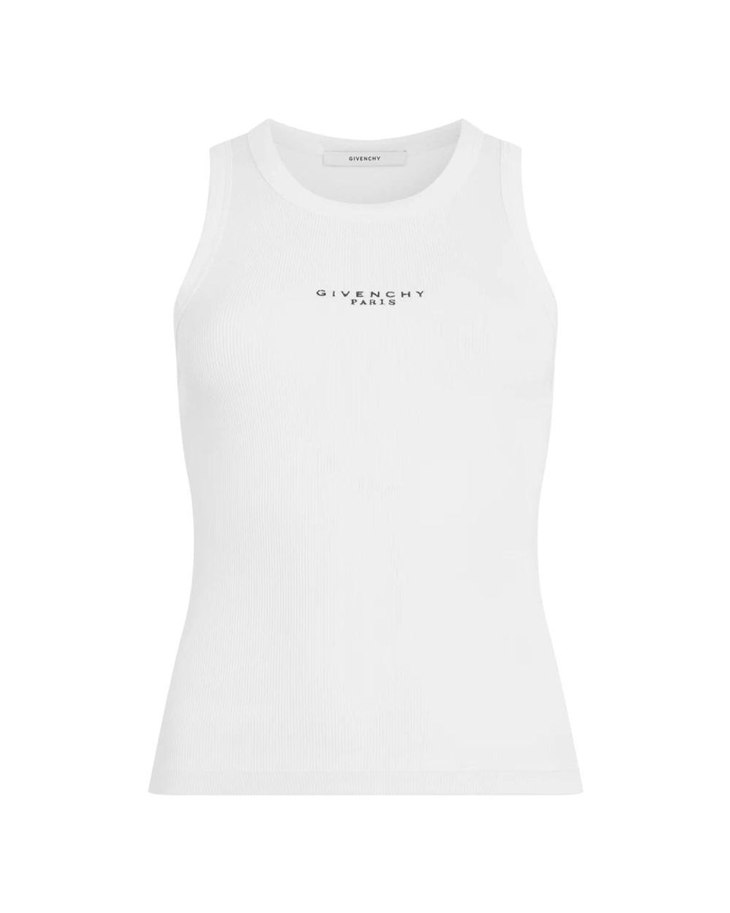 Givenchy White Sleeveless Tops