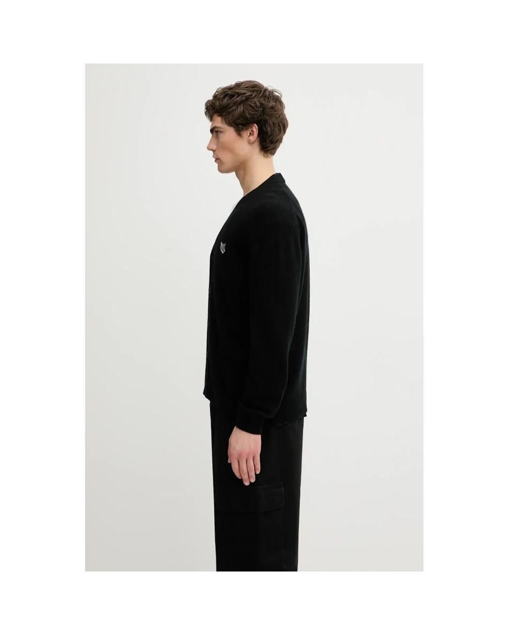 Cardigans Maison Kitsuné pour homme en coloris Black