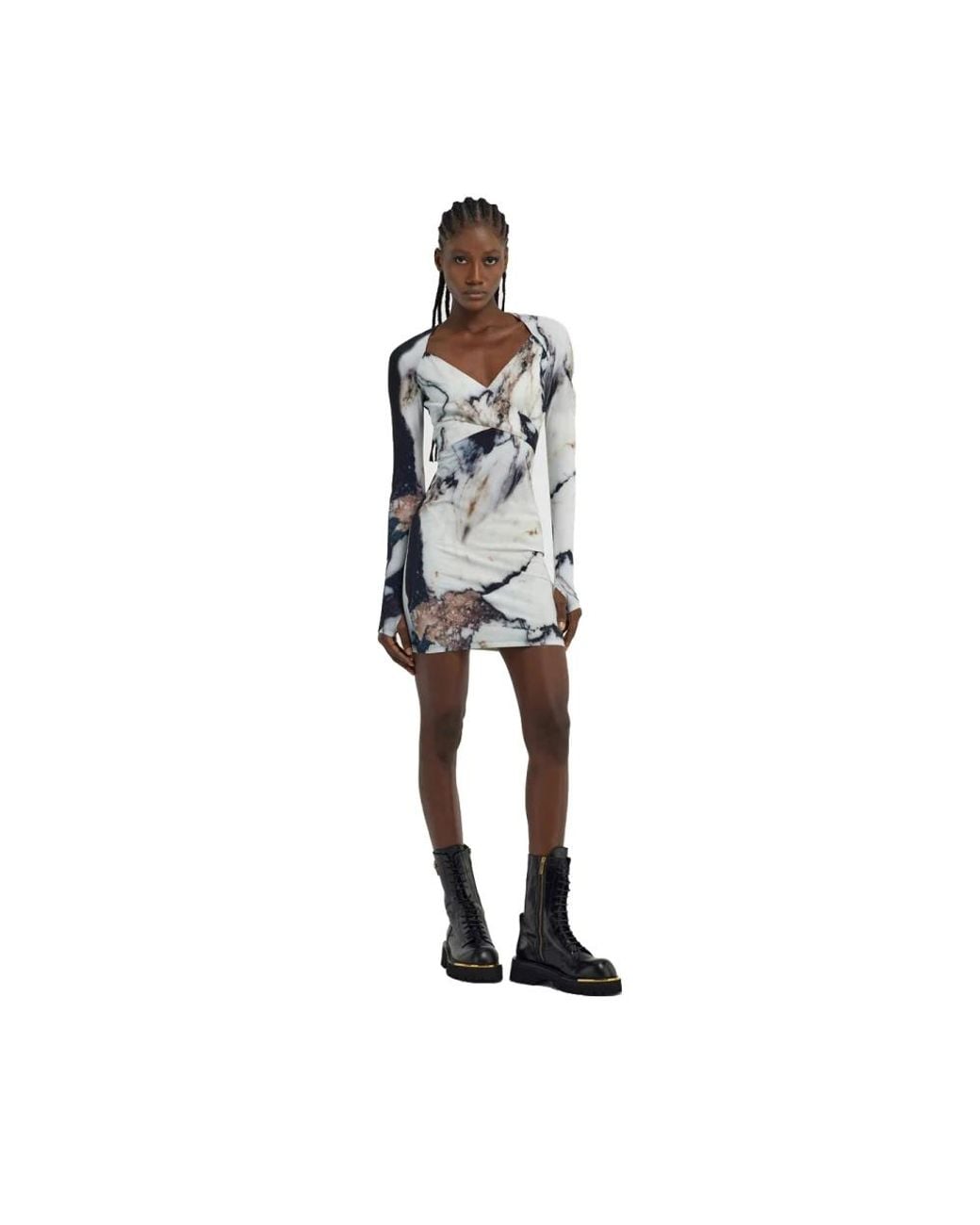 Roberto Cavalli Multicolor Short Dresses