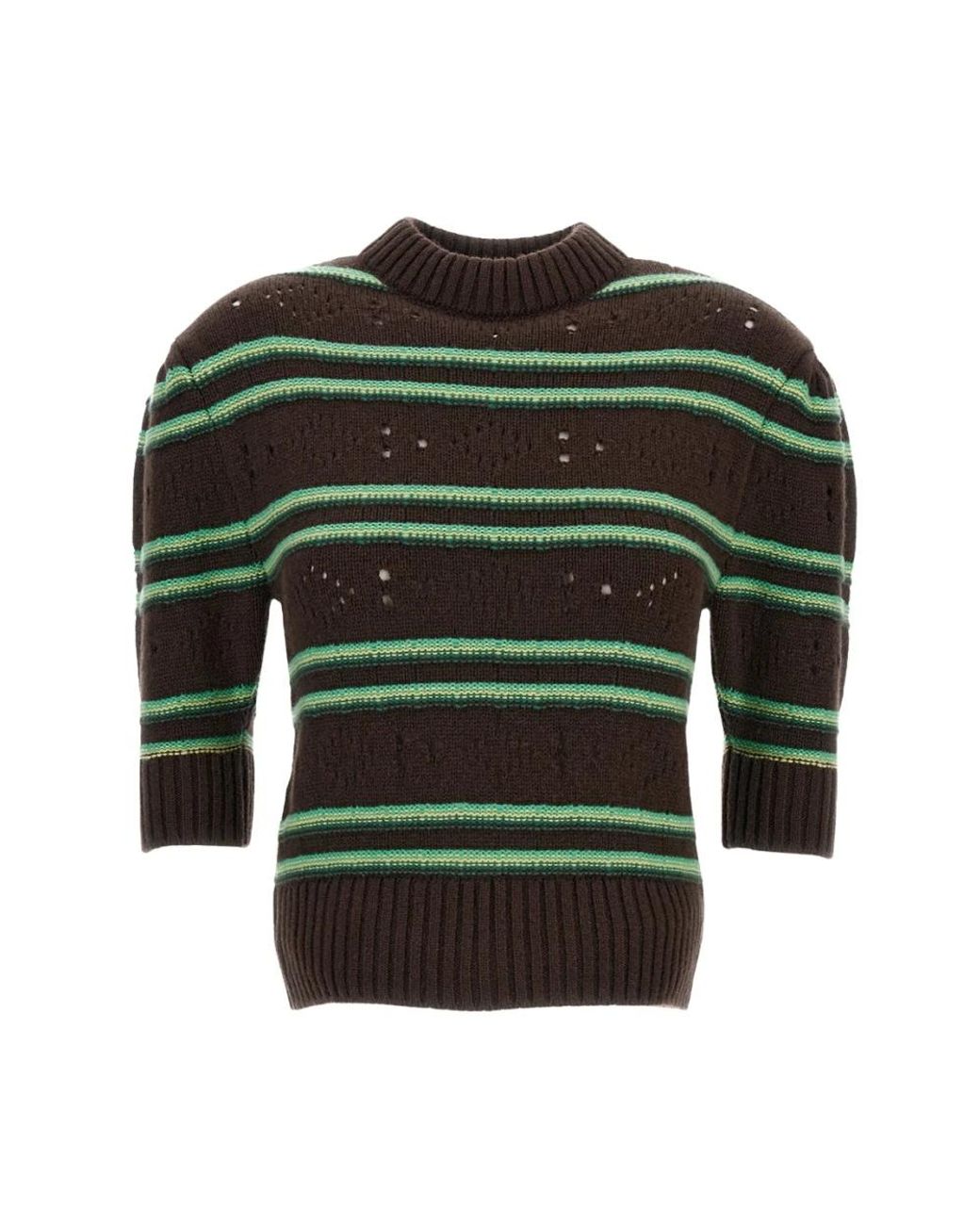 Marni Green Cashmere Knitwear