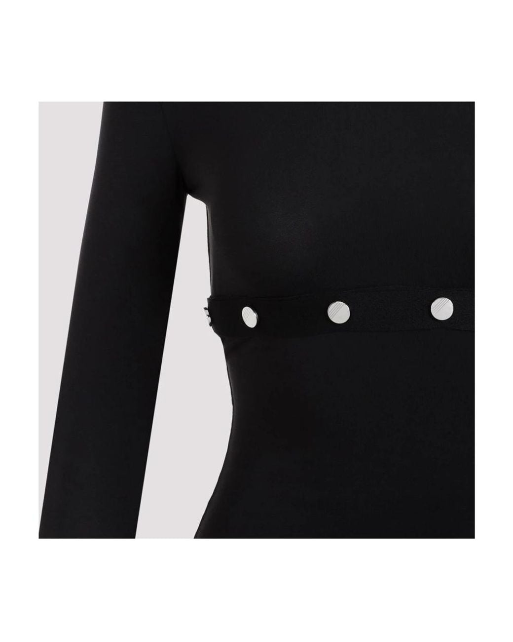 The Attico Black Midi Dresses