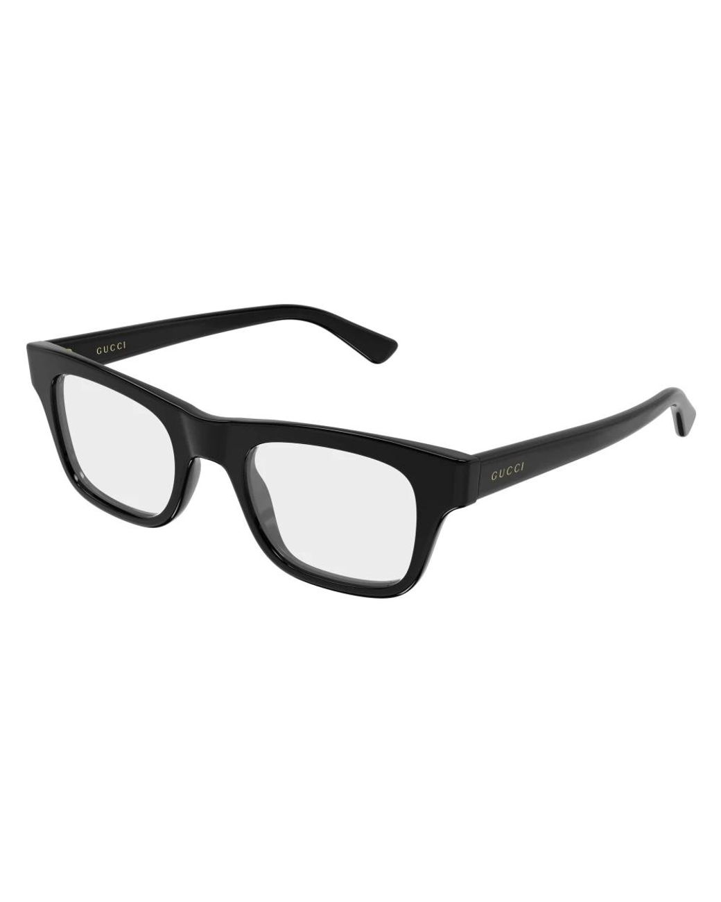 Gucci Square Optical Frame in het Black
