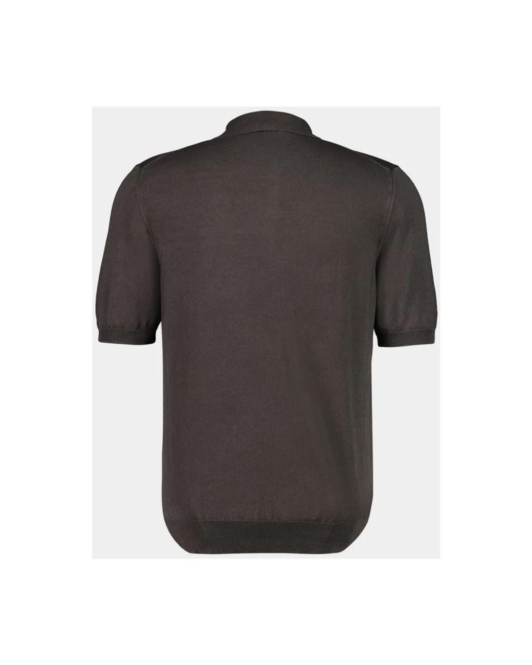 Boglioli Black Polo Shirts for men