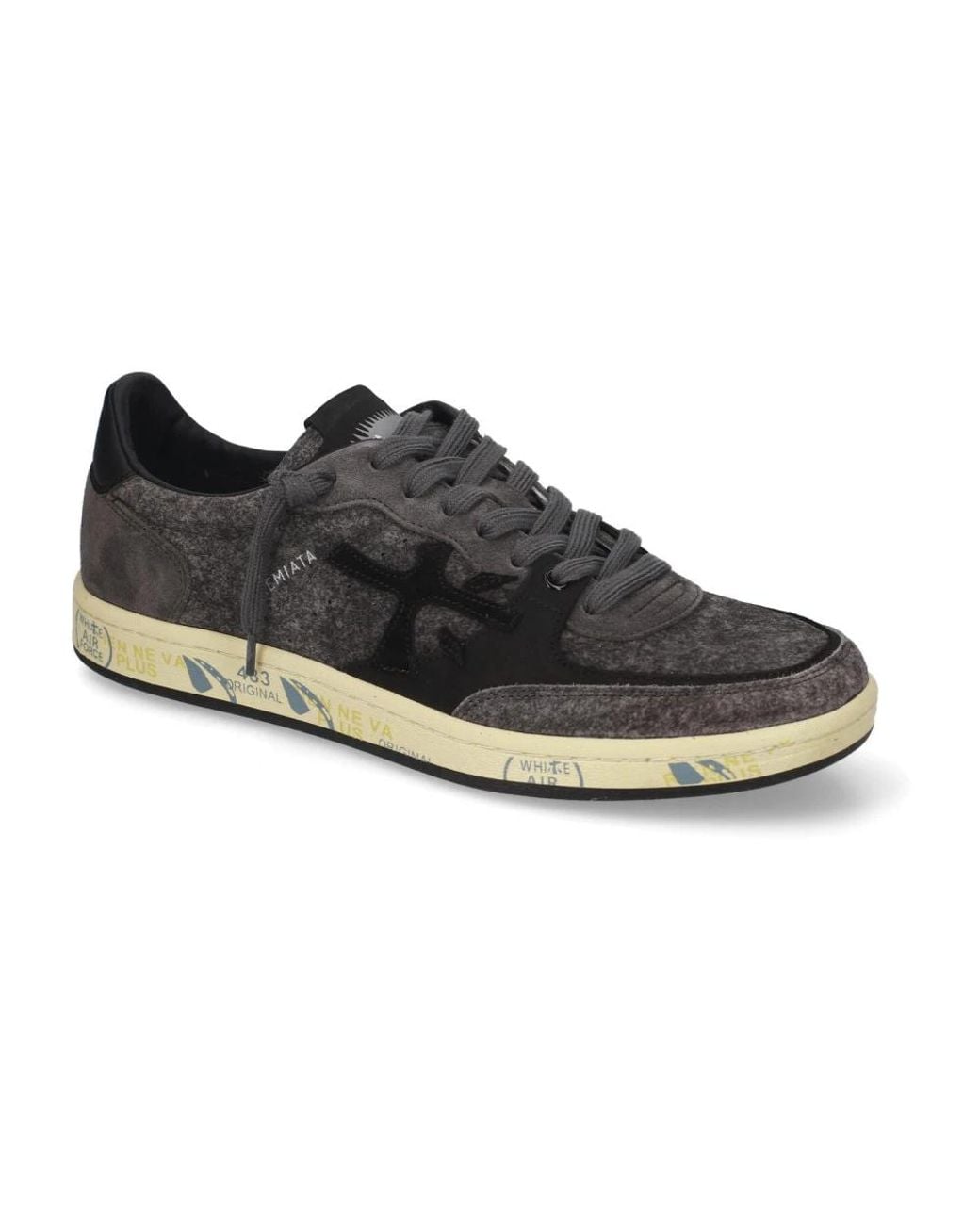Premiata Black Sneakers for men
