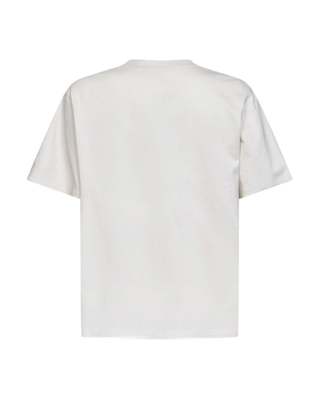 MM6 by Maison Margiela White T-Shirts