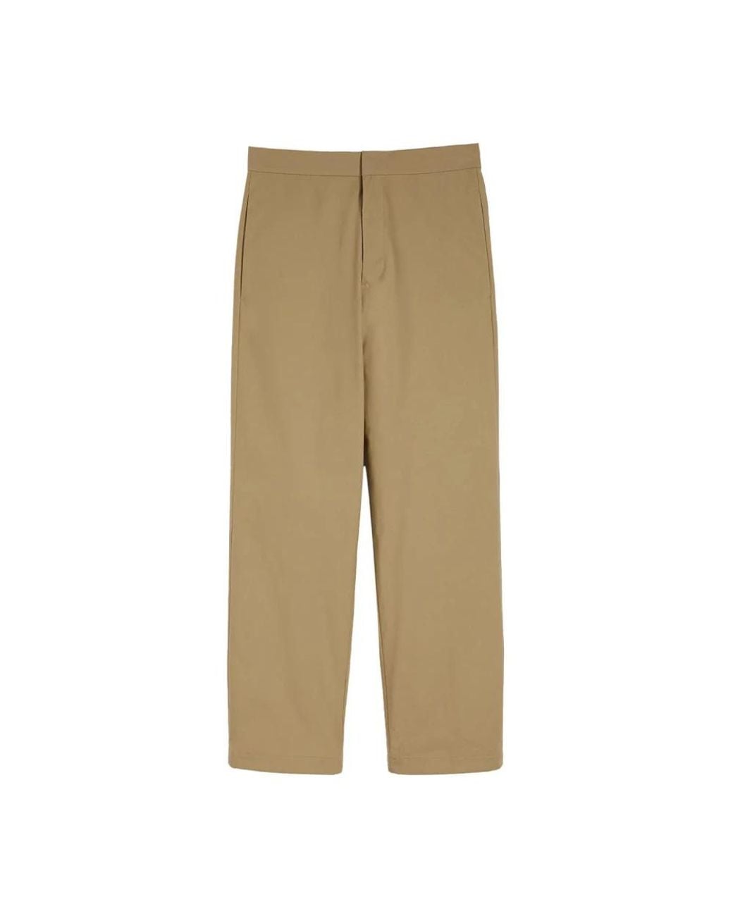 Jil Sander Natural Straight Trousers for men