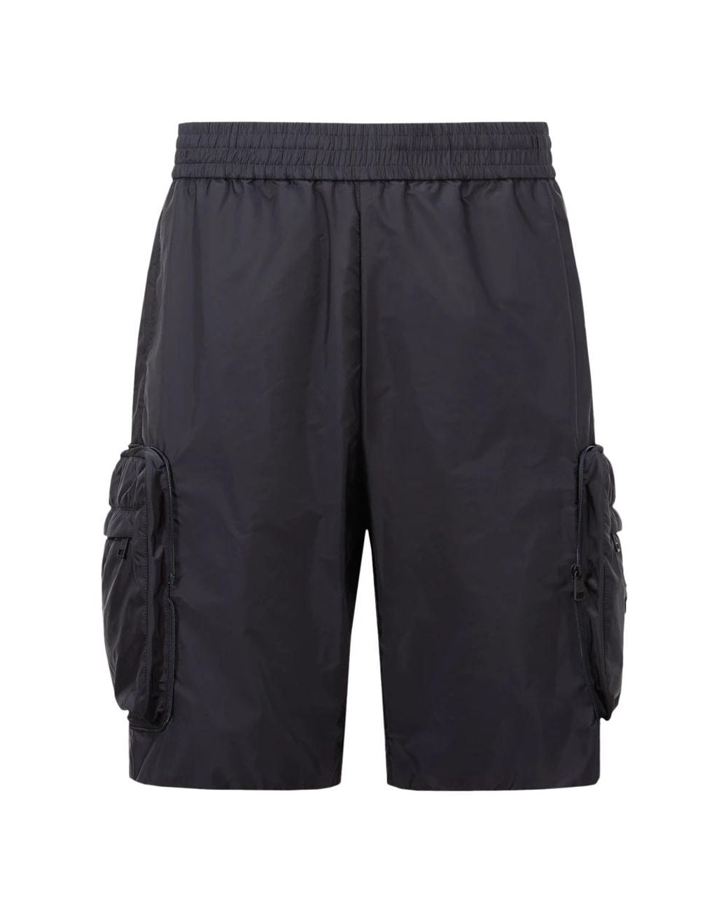 Moncler Blue Casual Shorts for men