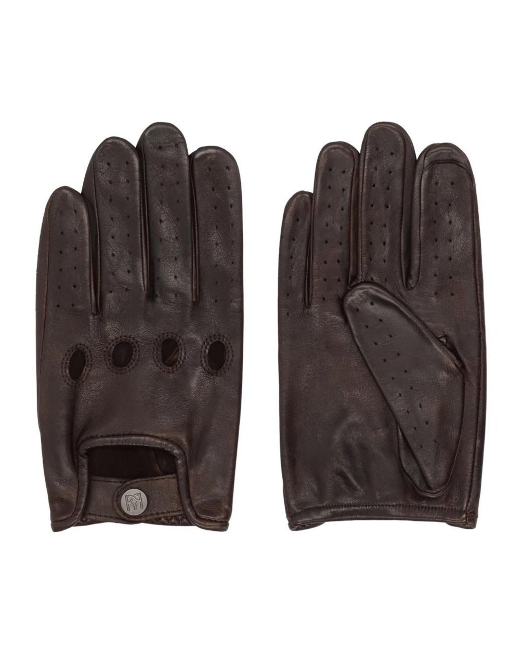 Gloves di Kazar in Black da Uomo