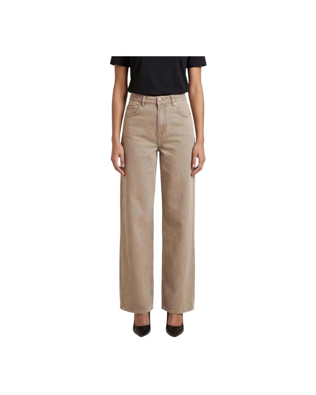 ONLY Natural Wide Jeans