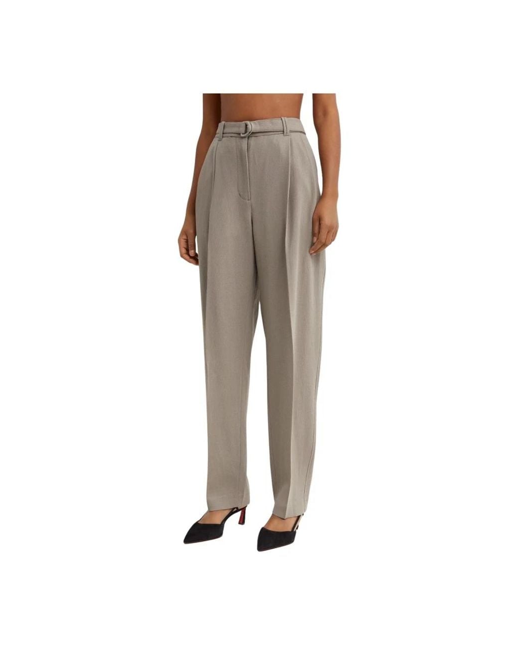 3.1 Phillip Lim Natural Tapered Trousers