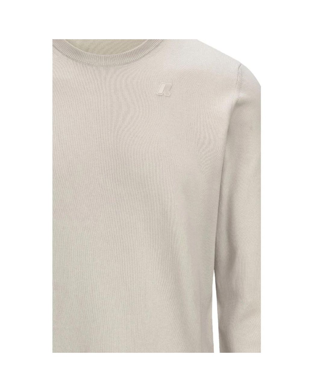 K-Way Gray Round-Neck Knitwear for men