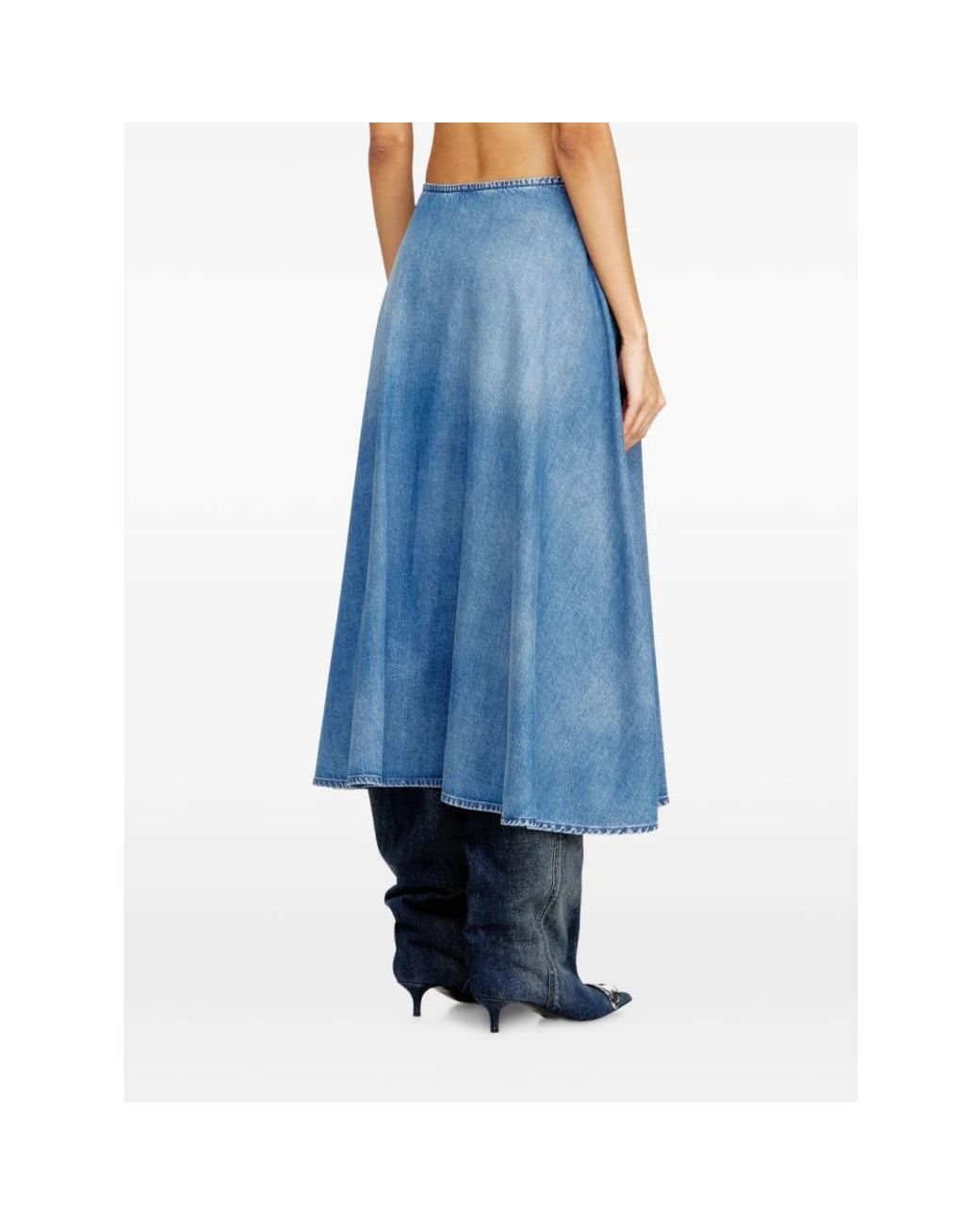 DIESEL Blue Denim Skirts