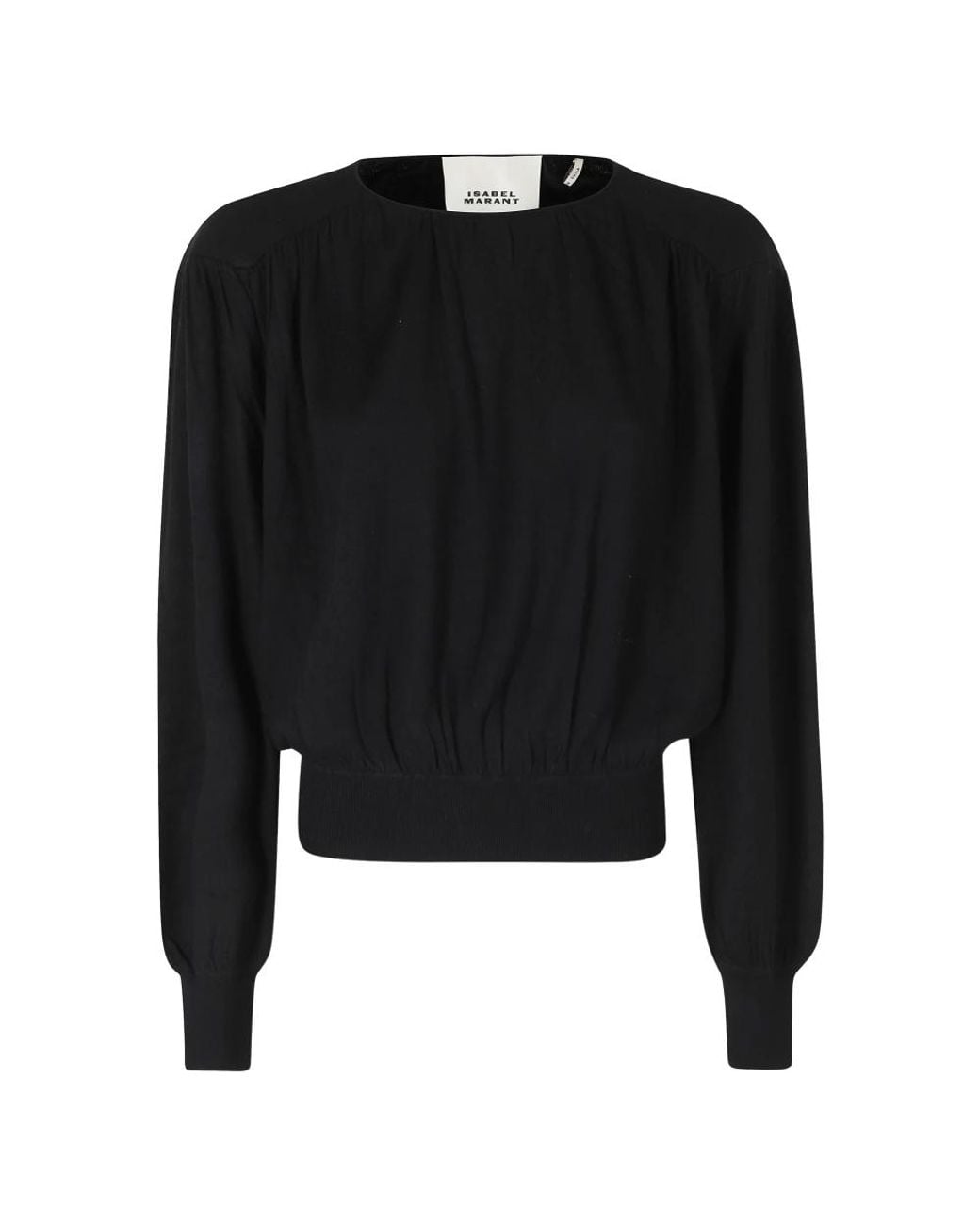 Isabel Marant Black Round-Neck Knitwear