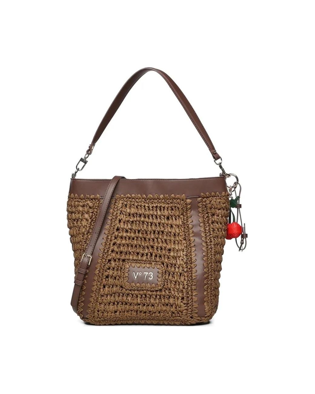 V73 Brown Shoulder Bags