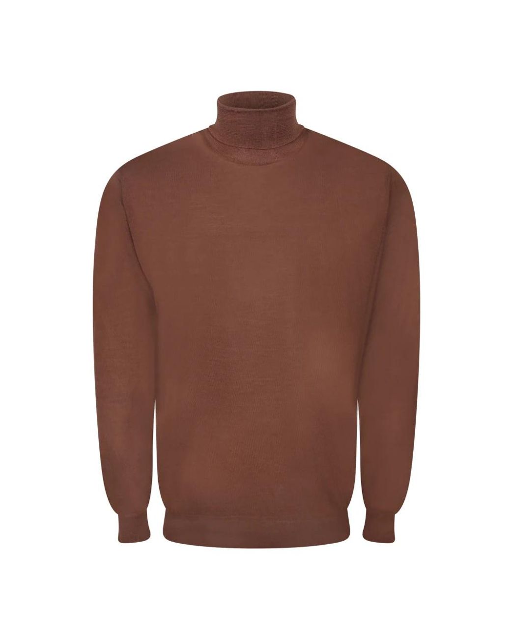 Turtlenecks Dell'Oglio de hombre de color Brown