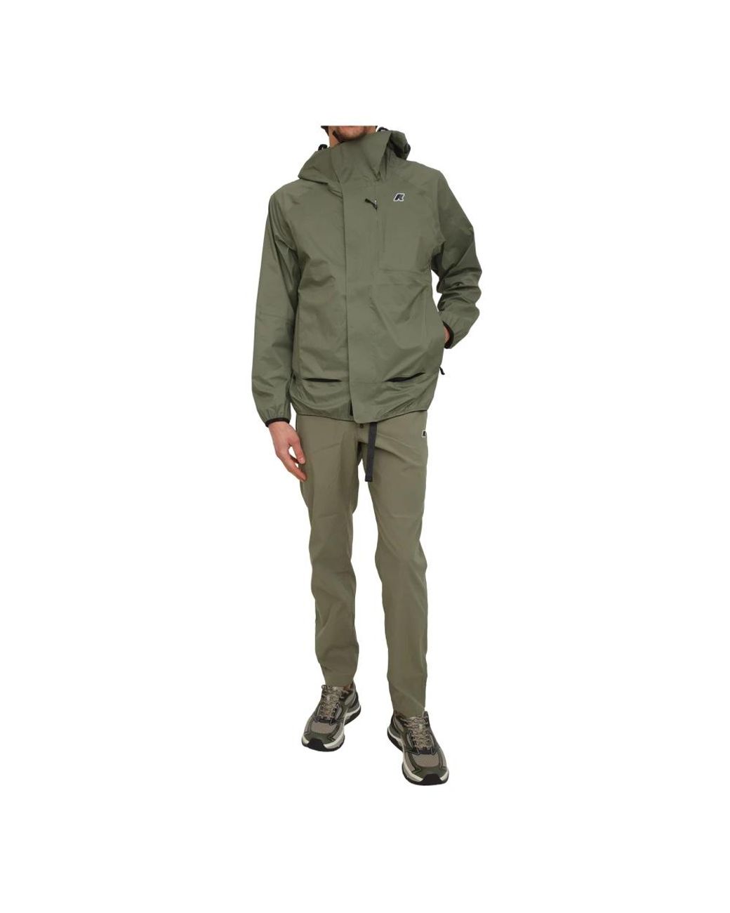 K-Way Green Light Jackets for men