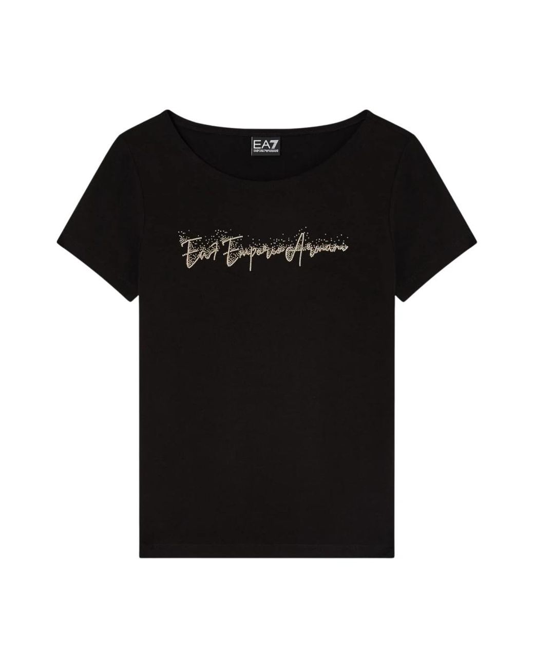 EA7 Black T-Shirts