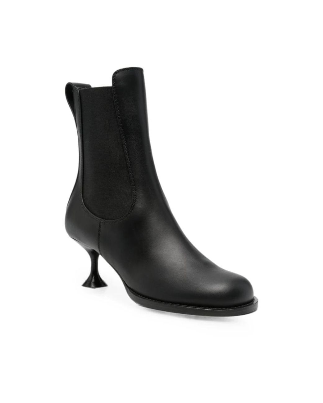Sergio Rossi Black Heeled Boots